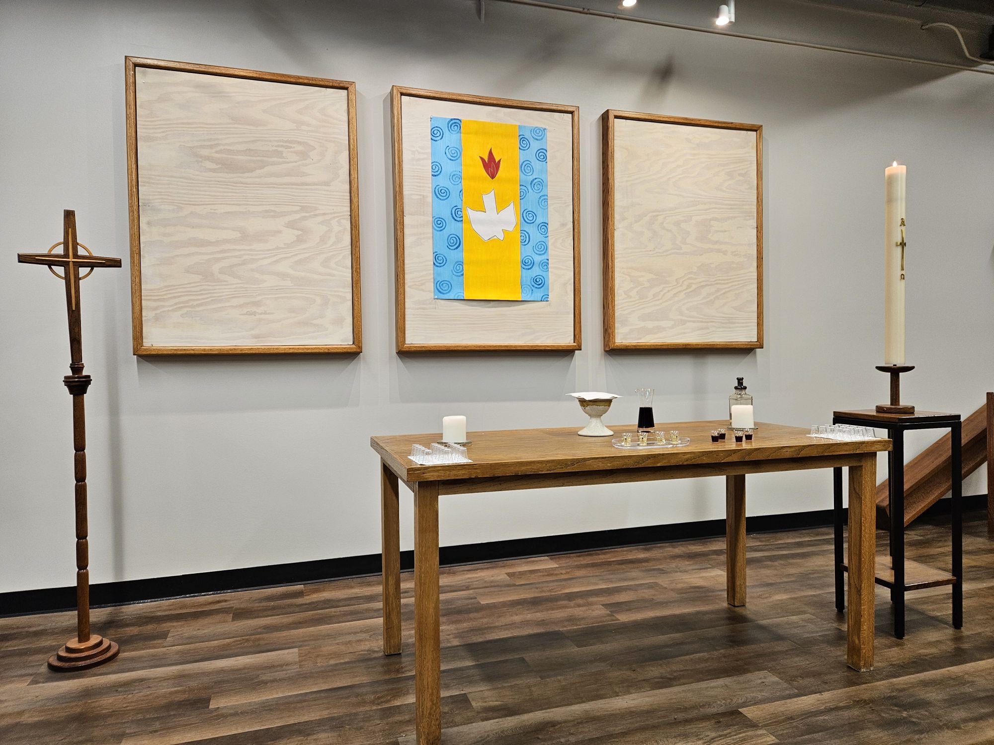 A picture of Good Shepherd's worship space